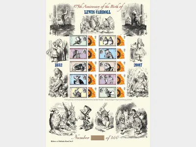 Lewis Carroll [Customised Sheet]