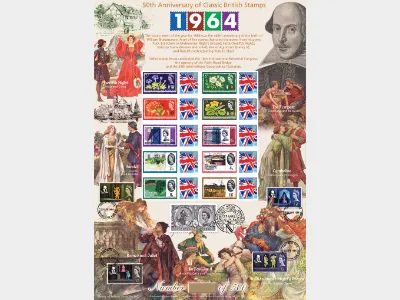 Classic Stamps of 1964 [Customised Sheet]