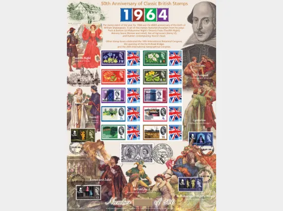 Classic Stamps of 1964