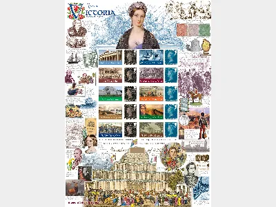 Queen Victoria 1847-1857 [Customised Sheet]