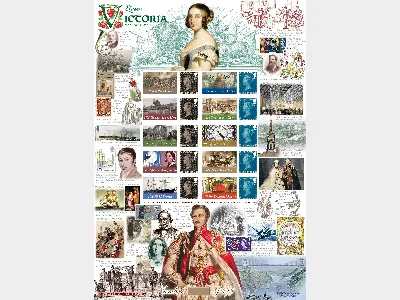 Queen Victoria 1857-1866 [Customised Sheet]