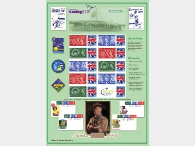 Scouts Centenary [Customised Sheet]