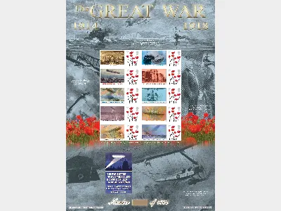 World War I - Airships [Customised Sheet]