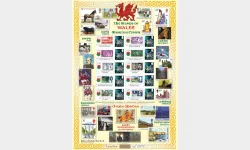 The Stamps of Wales [Customised Sheet]