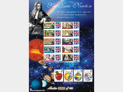 Isaac Newton [Customised Sheet]