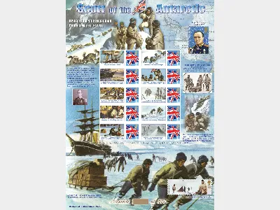 Scott of the Antarctic [Customised Sheet]