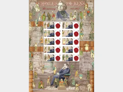 Charles Dickens [Customised Sheet]