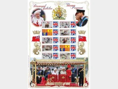 River Thames Royal Pageant [Customised Sheet]