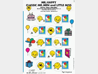 Smilers for Kids: Mr Happy [Generic Sheet A5]