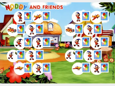Smilers for Kids: Noddy: Generic Sheet