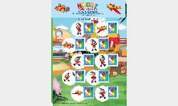 Smilers for Kids: Noddy [Generic Sheet A5]