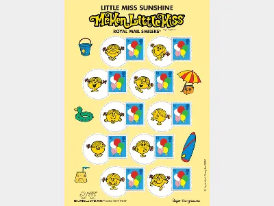 Smilers for Kids: Little Miss Sunshine [Generic Sheet A5]