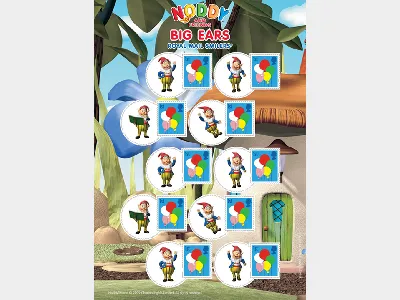 Smilers for Kids: Noddy & Big Ears [Generic Sheet A5]