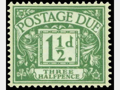 1 1/2d Green