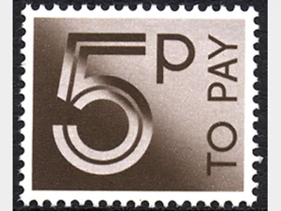 5p Brown [To Pay Labels]