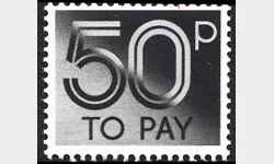 50p Charcoal [To Pay Labels]