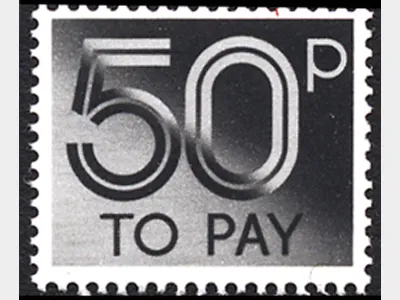 50p Charcoal [To Pay Labels]