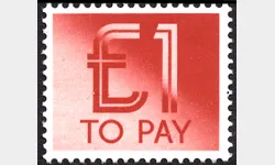 £1 Red [To Pay Labels]