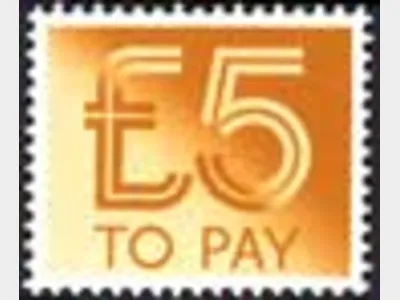 £5 Dull Orange [To Pay Labels]
