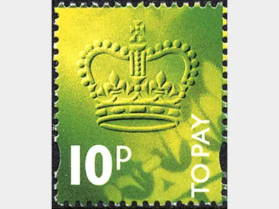 10p Lime Green [To Pay Labels]