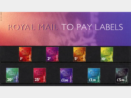 1p to £5 [To Pay Labels]