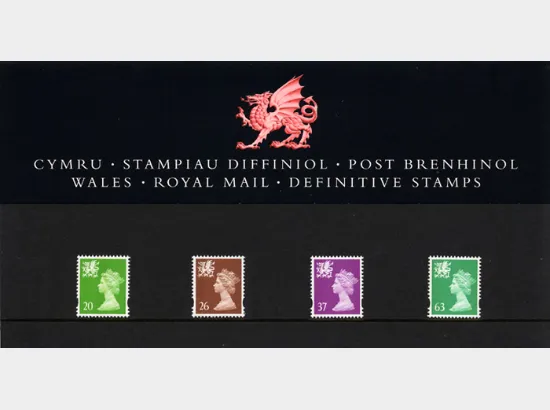 Wales 20, 26, 37, 63 Set (dropped 'p')