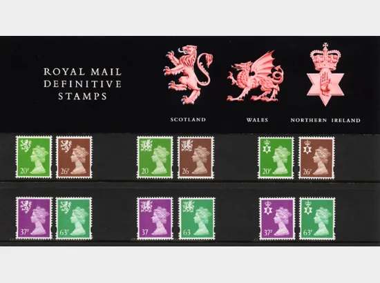 Regionals (Set of 3): Pack Dropped 'p' on Wales