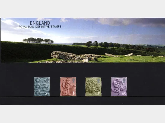 England 2nd, 1st, E, 65p