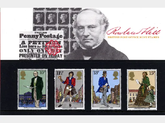 Rowland Hill: Stamps