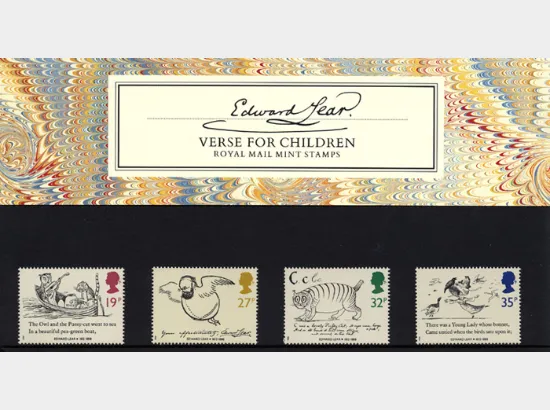 Edward Lear: Stamps