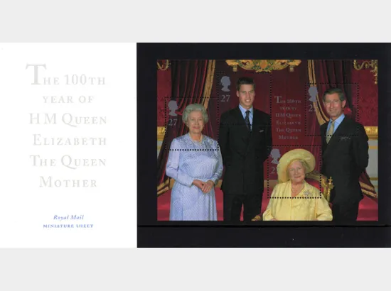 Queen Mother: Miniature Sheet