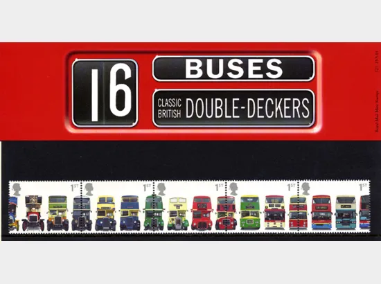 Double Decker Buses: Stamps