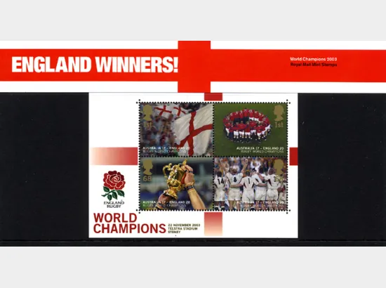 Rugby World Cup: Miniature Sheet