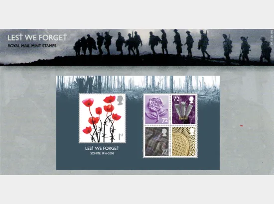 Lest We Forget 2006: Miniature Sheet