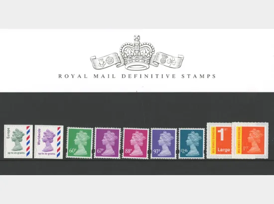 Machins (EP): 60p, 67p, 88p, 97p, £1.46, E, W