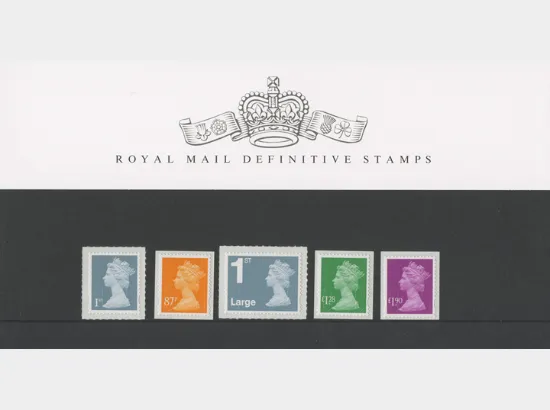 Machins (EP): 87p, Large 1st, £1.28, £1.90