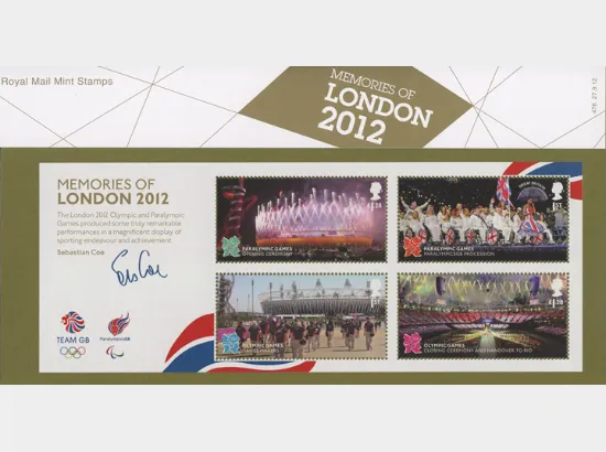 Memories of London 2012: Miniature Sheet