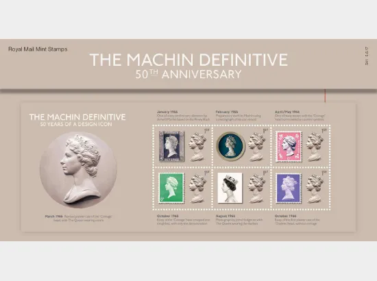 Machin Design Icon: Miniature Sheet