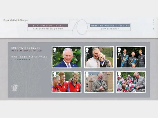 Prince of Wales: Miniature Sheet