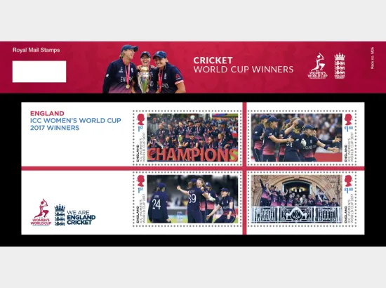 Women's Cricket World Cup: Miniature Sheet