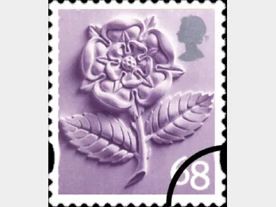 England 68p Tudor Rose