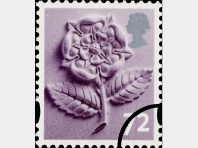 England 72p Tudor Rose