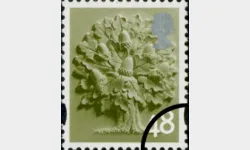 England 48p Oak Tree