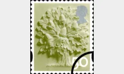 England 50p Oak Tree