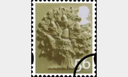 England 56p Oak Tree