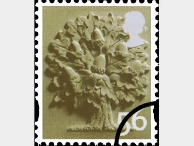 England 56p Oak Tree