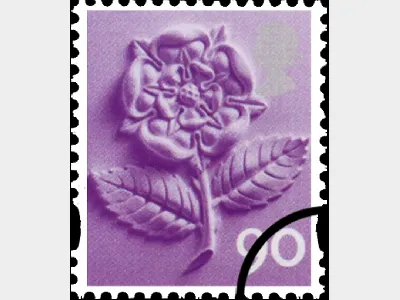 England 90p Tudor Rose