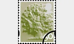 England 60p Oak Tree