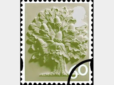 England 60p Oak Tree