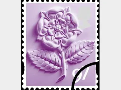 England 97p Tudor Rose